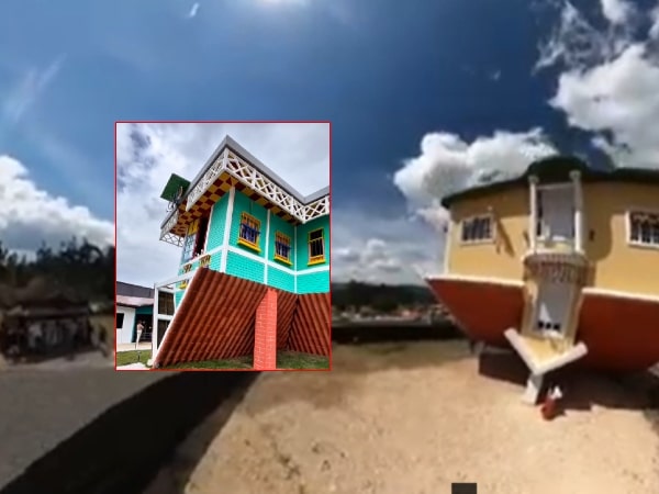 Cuatro casas al revés en Colombia que debe visitar al menos una vez