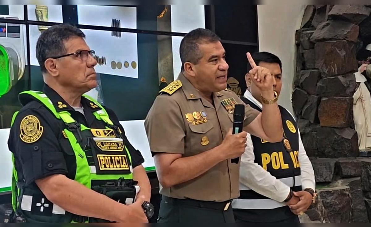 General Arriola after annulment of the law that tried adolescents as adults: “There are minors who represent a real risk”