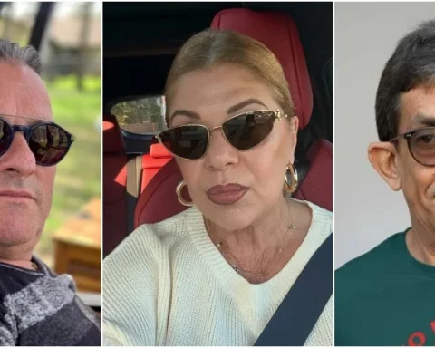 De izquierda a derecha, Geonel Martín, Susana Pérez y Ulises Toirac