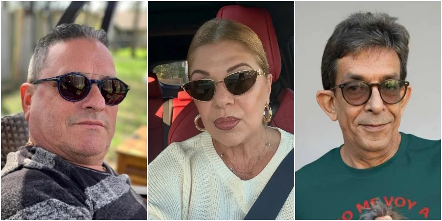 De izquierda a derecha, Geonel Martín, Susana Pérez y Ulises Toirac