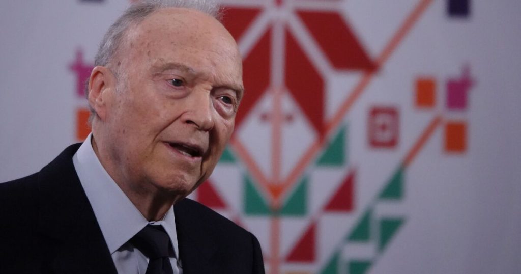 Gertz Manero will present a work plan before ratification as ambassador