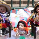 Glass eyes, condor feather teeth and natural hair, this is the Child Manuelito of Cusco (PHOTOS)