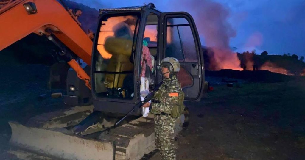 Hard blow by the Police against illegal mining in Antioquia: they destroy machinery valued at $226 million