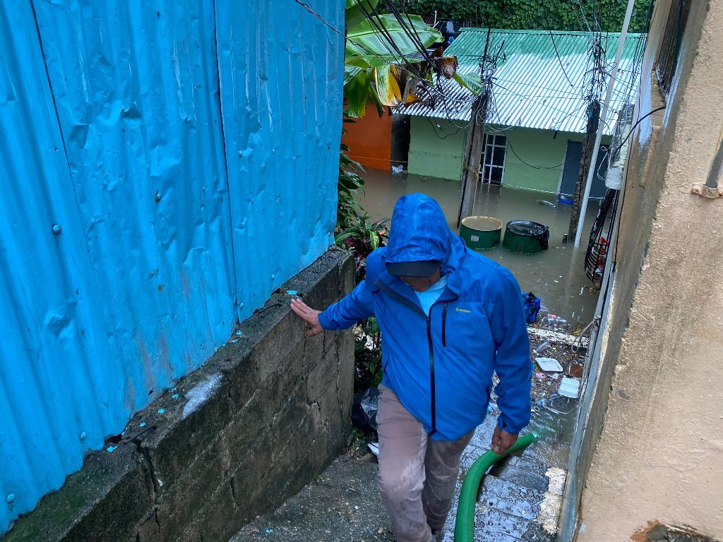 Heavy rains cause flooding in Puerto Plata