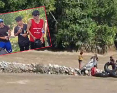Heroes of the river: 'Perené Pirates' save a couple trapped in the Chanchamayo River