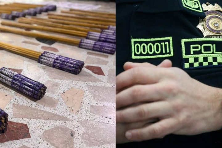 How much is the fine for burning a Año Viejo in Colombia 2025?