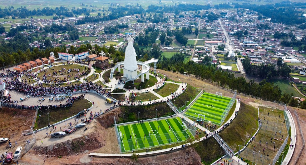 Huancayo: Impressive viewpoint of “Mamacha Cocharcas” in Sapallanga (PHOTOS)