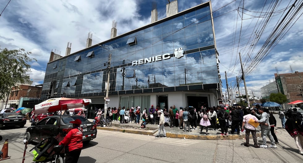 Huancayo: Reniec and the drama of processing a DNI