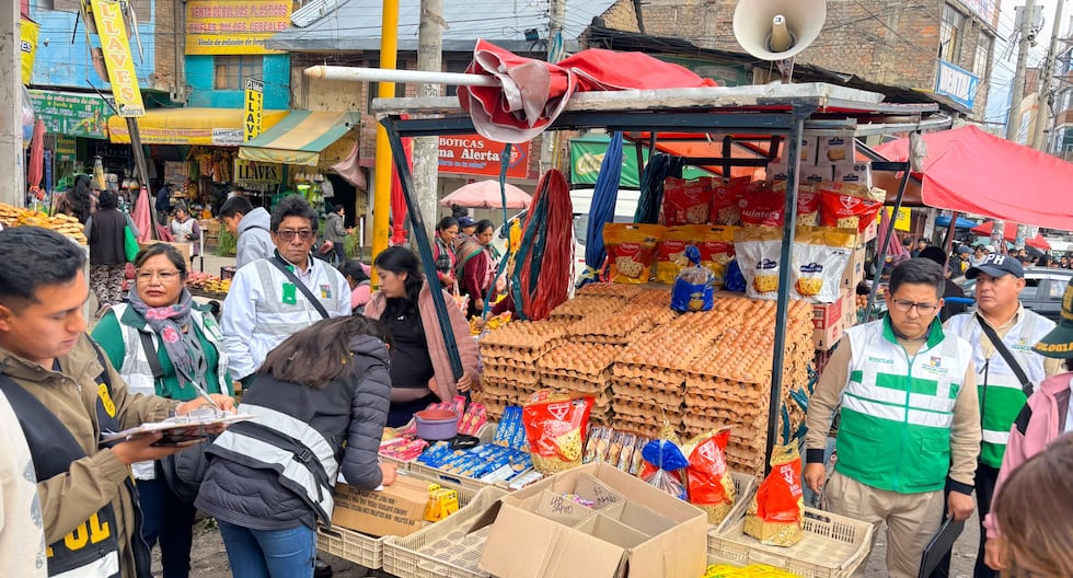 Huancayo: sweets with adulterated dates and without health registration are seized