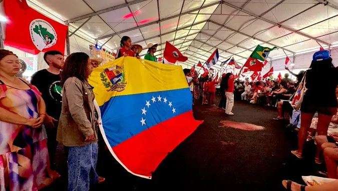 In Brazil they raise their voices for the release of Maduro