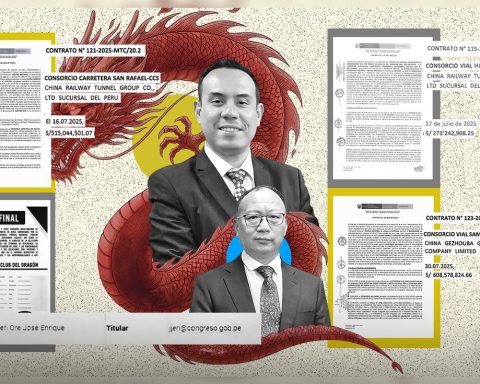 In Jerí's government they hired Chinese companies for S/1.4 billion