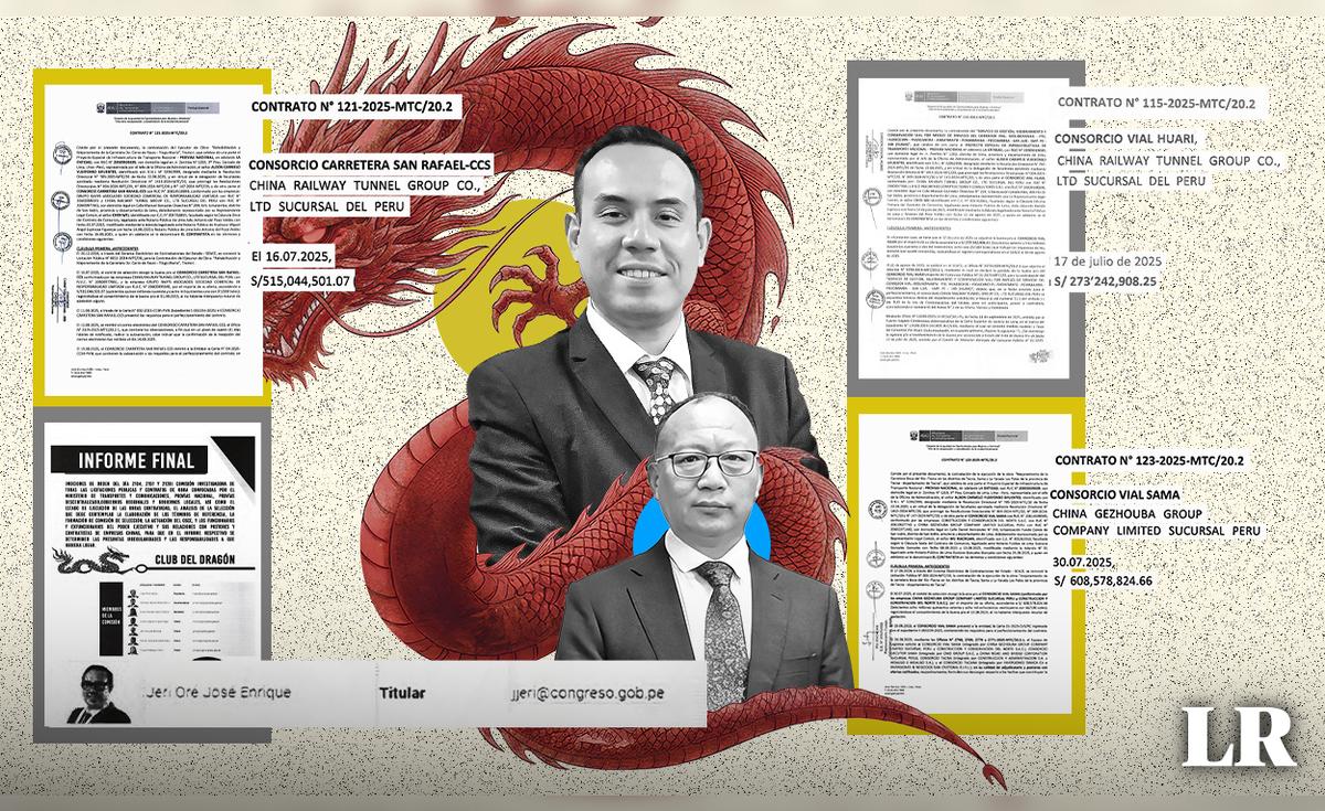 In Jerí's government they hired Chinese companies for S/1.4 billion