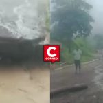 Intense rains leave areas of the VRAEM isolated by landslides and overflows