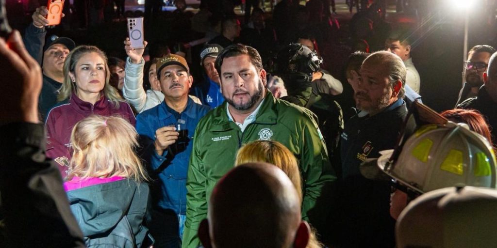 Ismael Burgueño reinforces direct attention to populations affected by fires in Tijuana