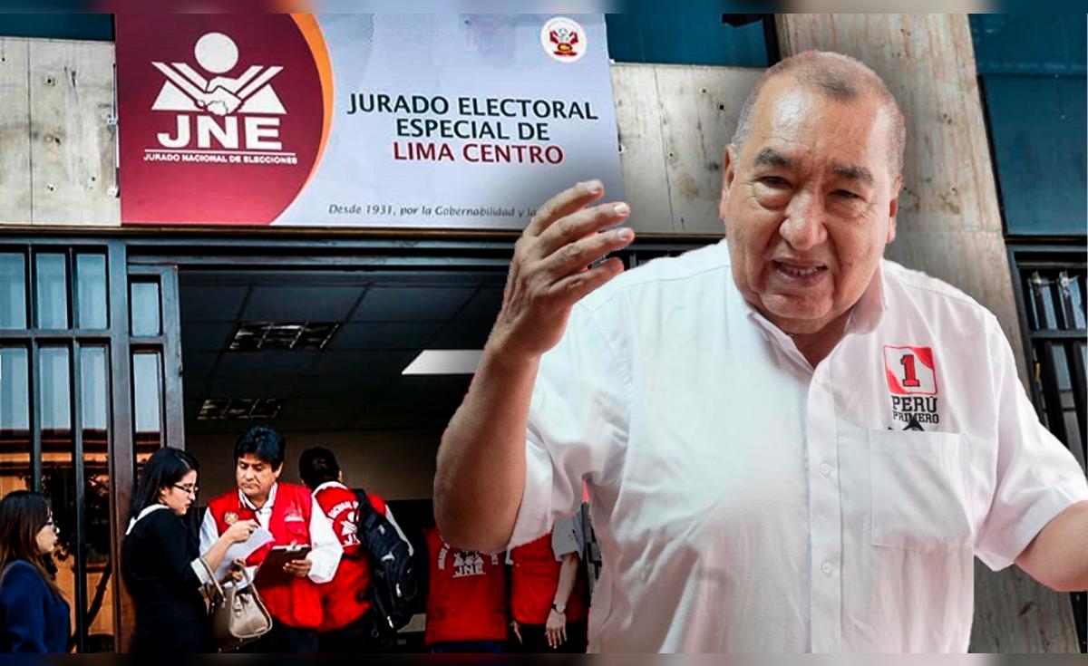 JEE admits Mario Vizcarra's appeal for his candidacy for the Senate: JNE will have the last word