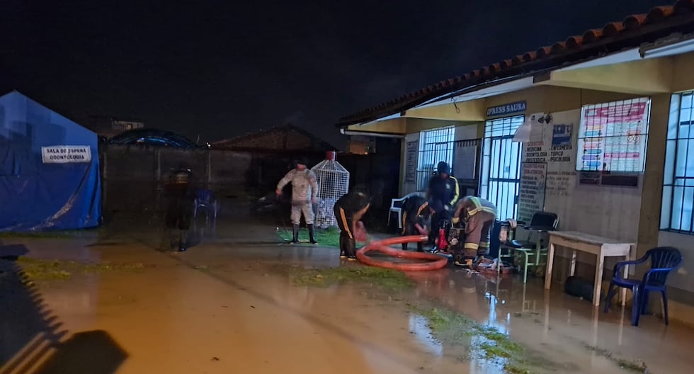 Jauja in emergency: rains affect homes and 28 people receive humanitarian aid