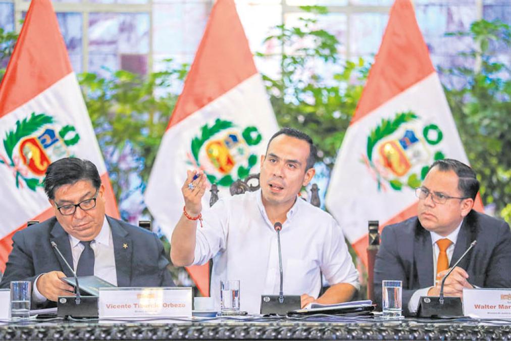 José Jerí: “My main enemies are in the prisons”