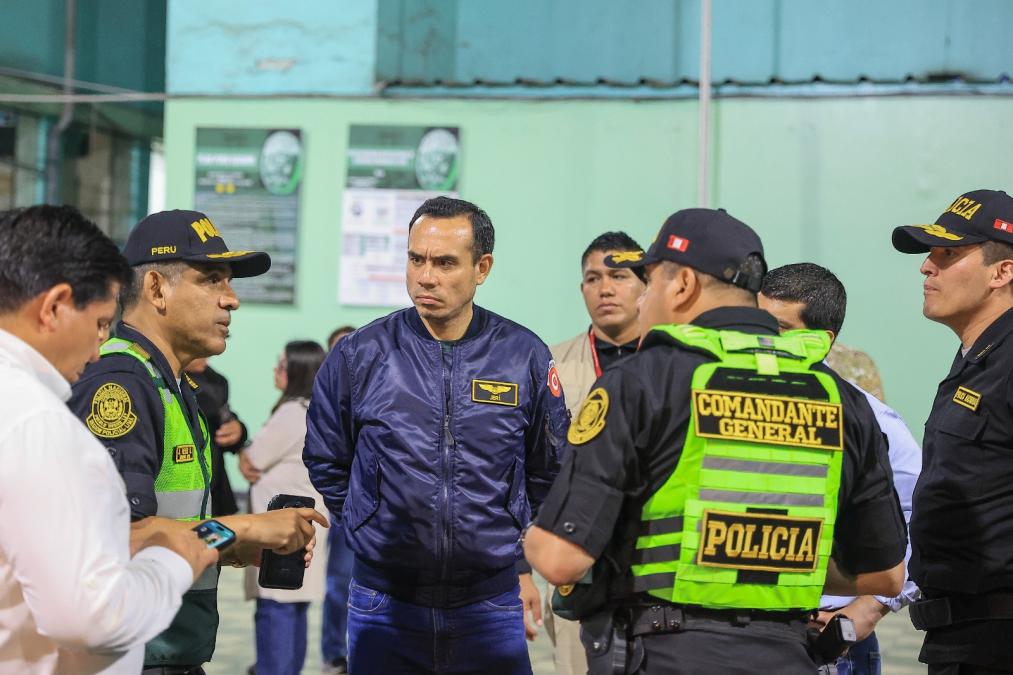 José Jerí supervises territorial control in La Victoria and visits police stations in Lima to reinforce citizen security
