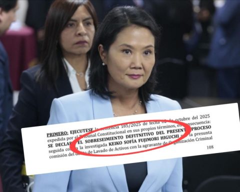 Keiko Fujimori: PJ definitively files the Cocteles case