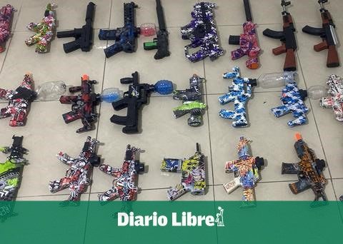 La Romana: arrest of young people for use of hydrogel guns