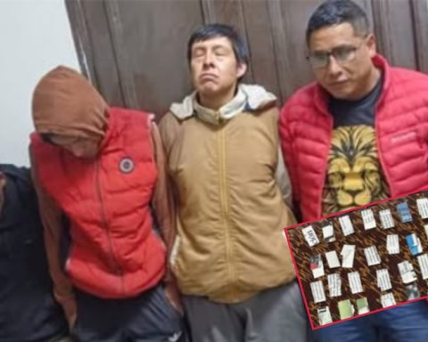 “Los Chiflados del Centro” fall with 32 drug packages in Huancayo