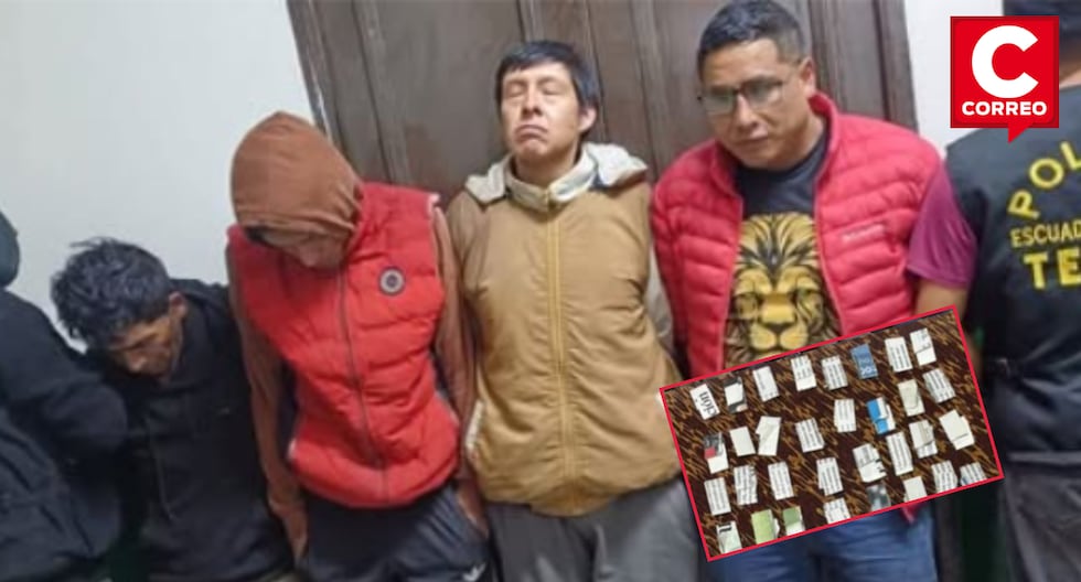 “Los Chiflados del Centro” fall with 32 drug packages in Huancayo