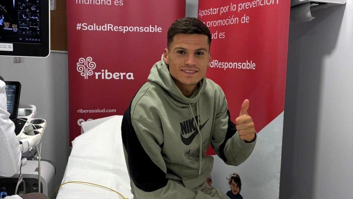 Lucas Cepeda, second Chilean in the history of Elche after Enzo Roco