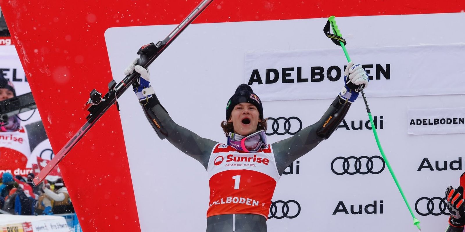 Lucas Pinheiro secures another silver in the alpine skiing World Cup