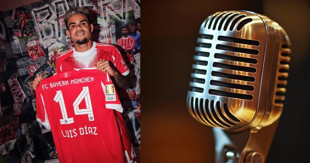 Luis Díaz debuts as a singer with his new champeta