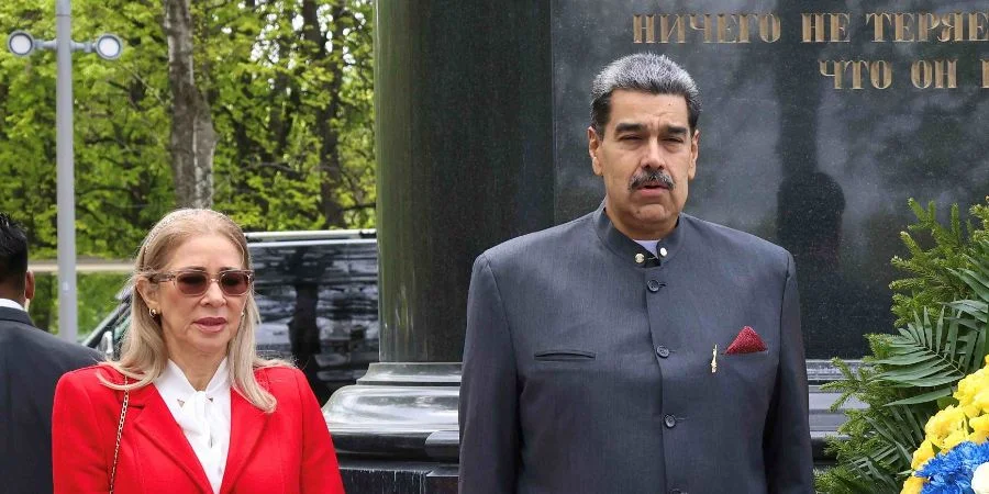 Cilia Flores y Nicolás Maduro