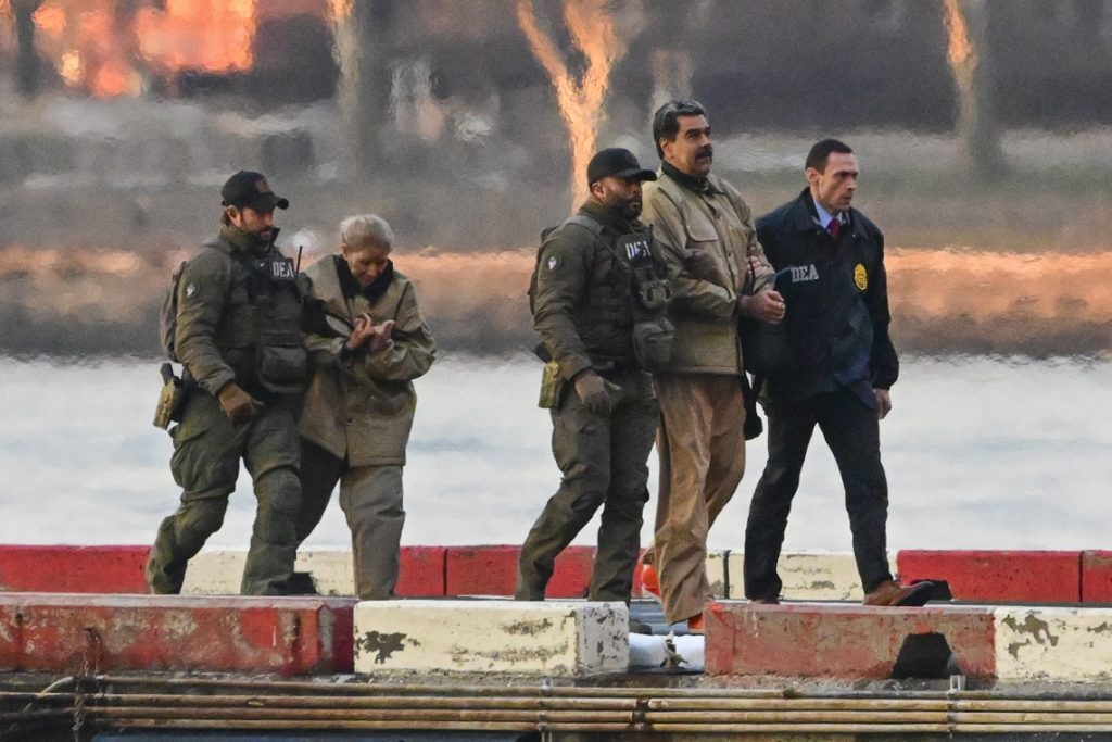 Maduro is already in New York court for a first hearing