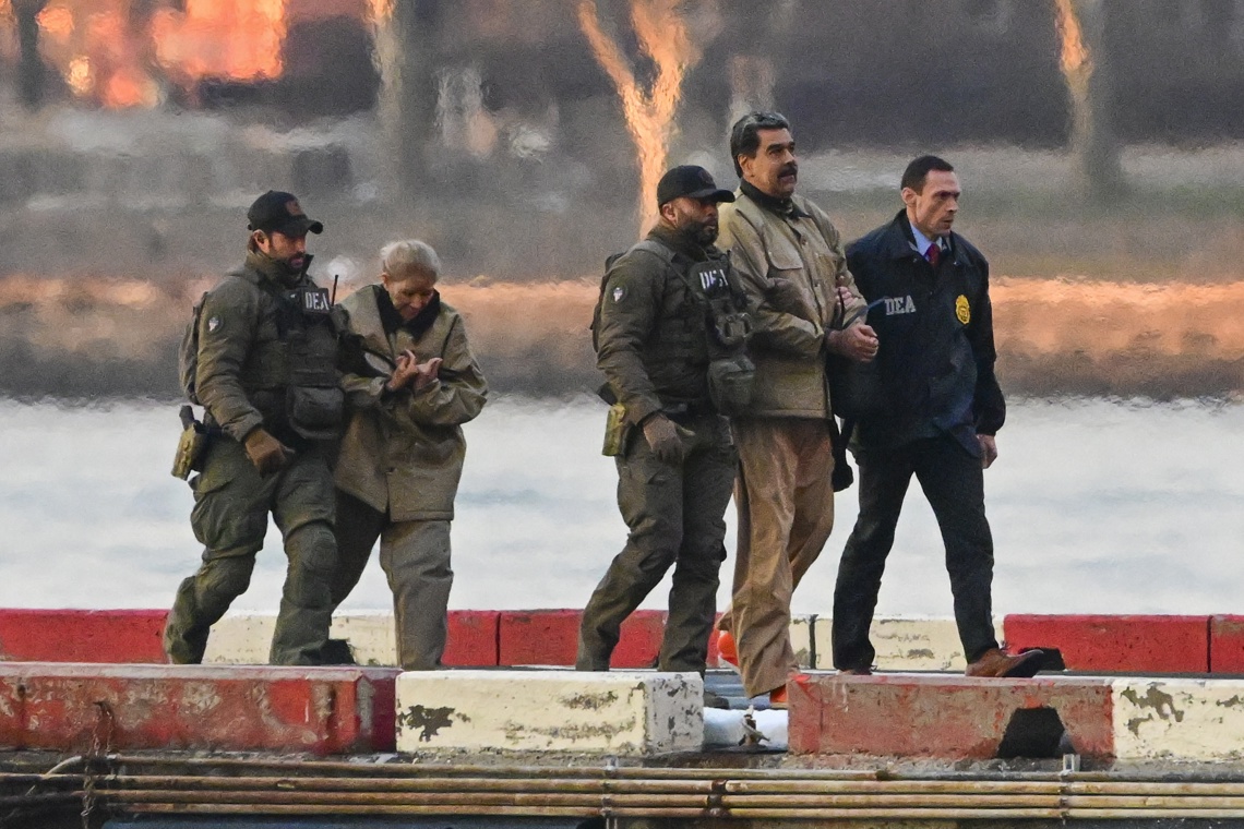 Maduro is already in New York court for a first hearing