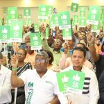 Fuerza Magisterial realiza masiva asamblea nacional en la sede de la ADP