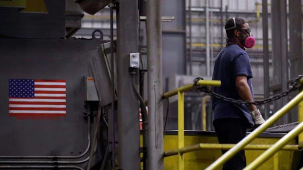 Manufacturing employment in the US registers eight months of decline