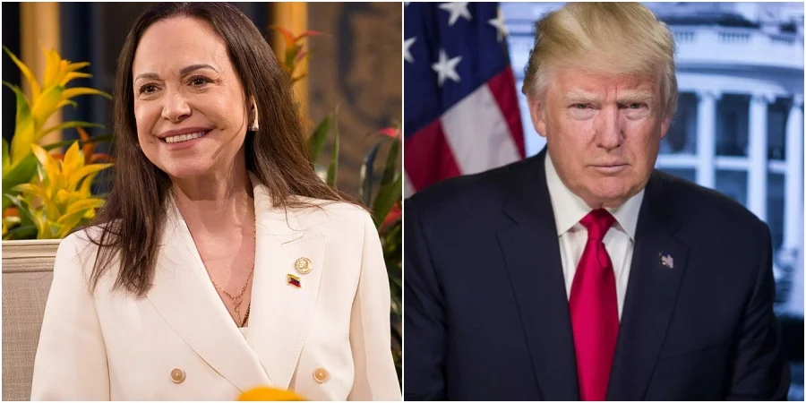 María Corina Machado / Donald Trump