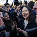 María Corina Machado leaving the White House: "We count on President Trump for the freedom of Venezuela"