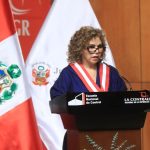 María Teresa Cabrera is sworn in as president of the JNJ