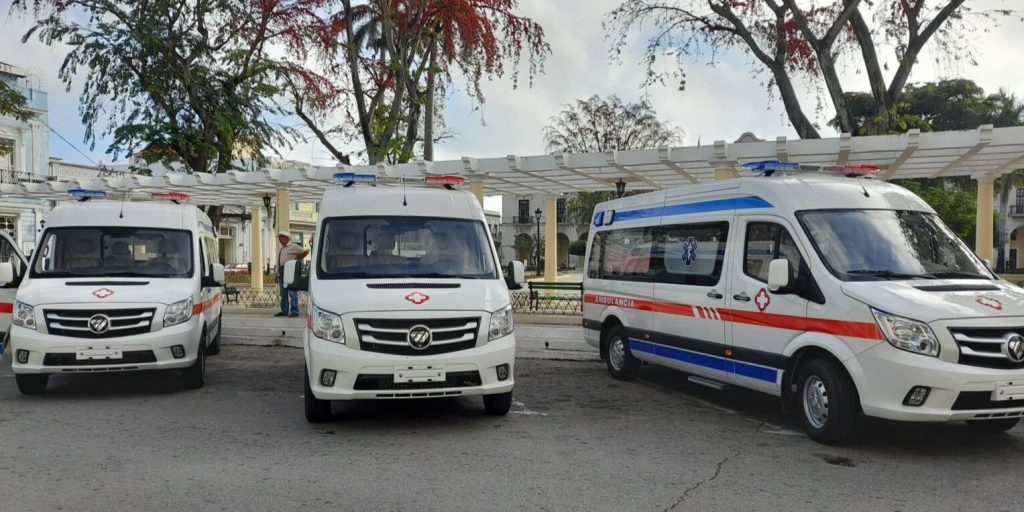 Solo tres nuevas ambulancias Foton se destinaron a Matanzas