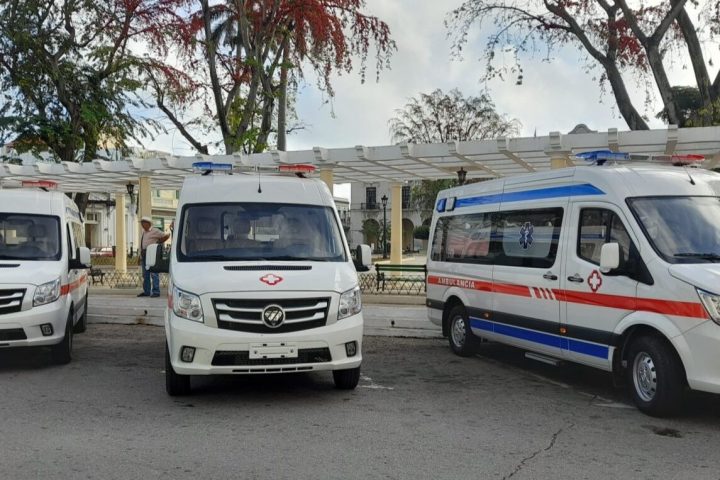 Solo tres nuevas ambulancias Foton se destinaron a Matanzas