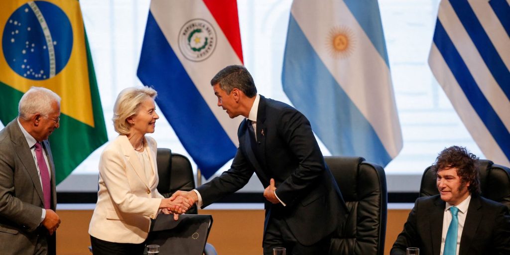 Mercosur and EU leaders sign agreement and defend multilateralism