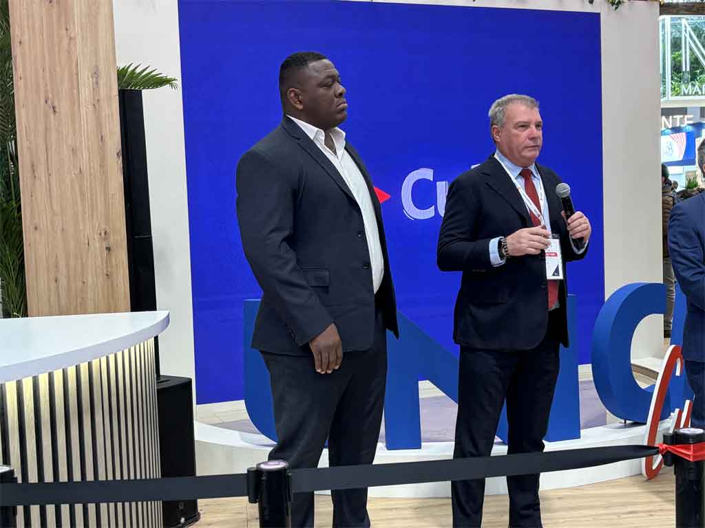 Mijaín López in Madrid to promote Cuban tourism