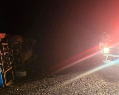 Minor died in a bus accident in Arequipa-Cusco