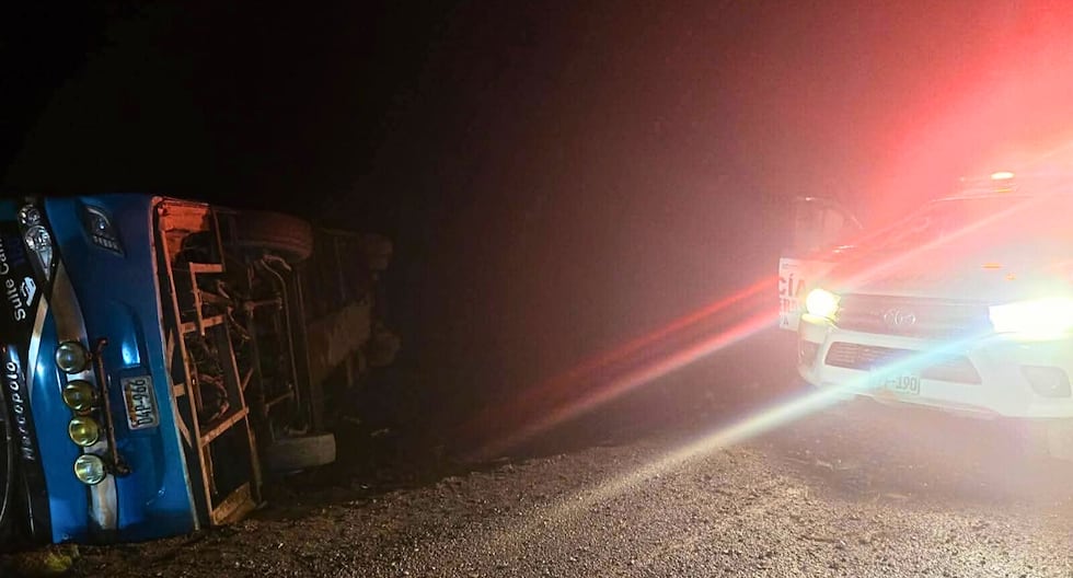 Minor died in a bus accident in Arequipa-Cusco