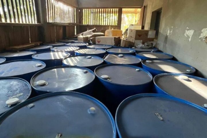 Navy dismantles drug laboratory in Guerrero; They secure more than 12 tons of chemical substances