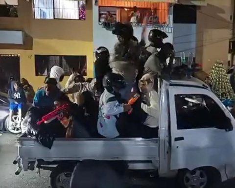 Neighbors of Cancino Adentro live in fear due to “games” of hooded men with “pellet guns”