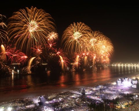 New Year's Eve in Rio brings 2.6 million people to Copacabana
