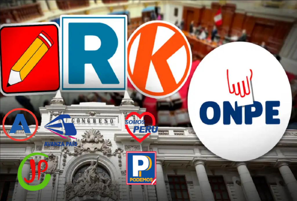 ONPE will spend S/29 million for the electoral strip of Perú Libre, Fuerza Popular and 6 other parties in Congress