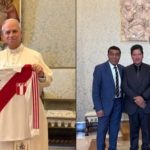 Pope Leo XIV receives historic jersey of the Peruvian team from Teófilo Cubillas