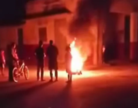 protestas, apagones, El Cano