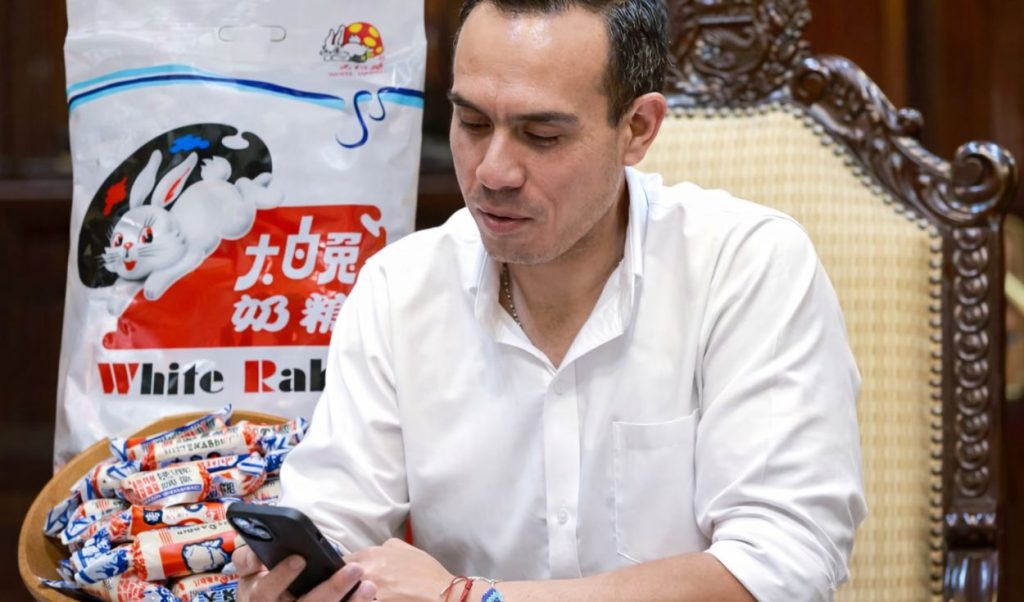 Presidency after revealing a new meeting between Jerí and a Chinese businessman: "He went to buy Chinese candy"